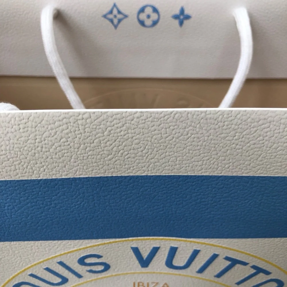 LOUIS VUITTON x Resort Limited Edition 2026 Gift Shopping Bag Beach Hut Tote XL